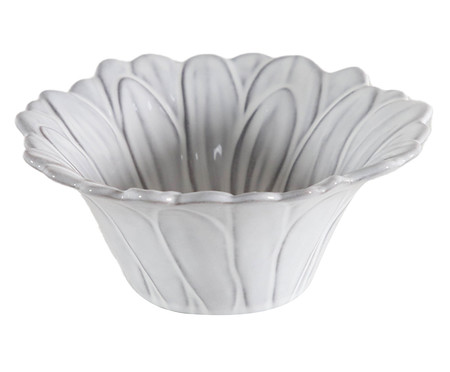 Bowl em Cerâmica Margarida - Branco