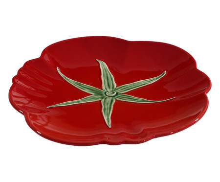Prato Raso em Cerâmica Tomate - Vermelho | WestwingNow