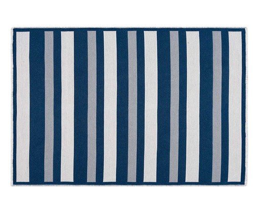inativado_Tapete Turco Kilim Asteca Ameris Azul, azul | WestwingNow