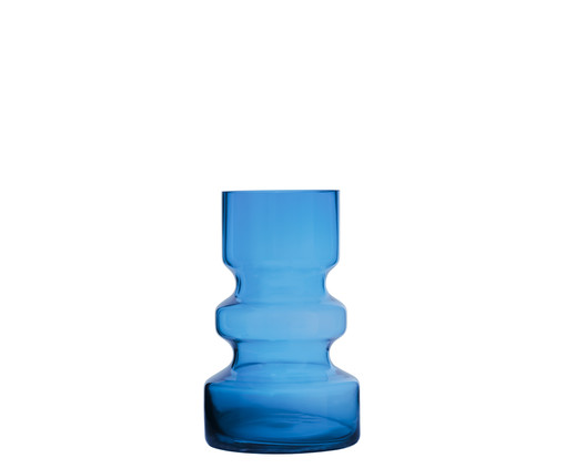 Vaso em Vidro Nanda II - Azul, Azul | WestwingNow