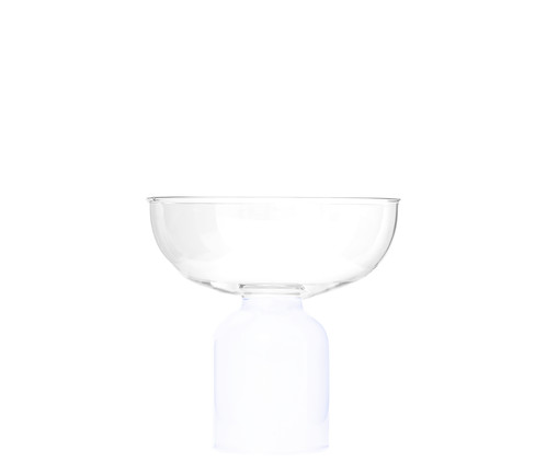Vaso em Vidro Tulio, Branco | WestwingNow
