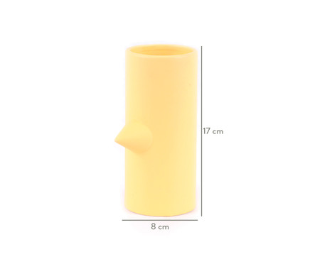 Vaso em Cerâmica Piu - Amarelo | WestwingNow