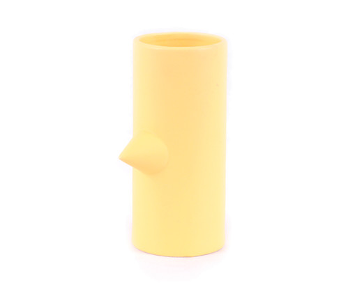 Vaso em Cerâmica Piu - Amarelo, Amarelo | WestwingNow