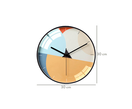 Relógio de Parede Andy - Colorido | WestwingNow