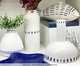 Vaso em Cerâmica Mykonos - Branco, Branco | WestwingNow