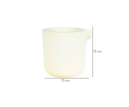 Vaso em Cerâmica Uni - Branco | WestwingNow