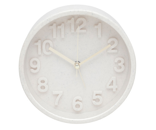 Relógio Despertador Fine Marble, Bege | WestwingNow