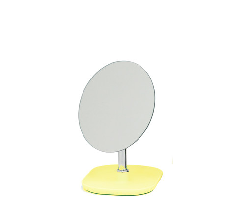 Espelho de Mesa Shirley - Amarelo, Amarelo | WestwingNow