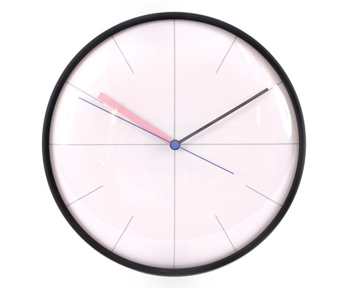 Relógio de Parede Ale - Preto, Preto | WestwingNow