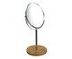 Espelho de Mesa Base em Bambu Ida - Natural, Prata | WestwingNow