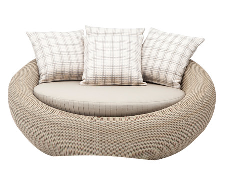 Chaise Day Bed Ninho - Bege | Westwing