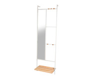 Espelho de Chão Organizador Hanna Branco - 42,5X160cm | WestwingNow
