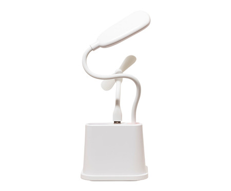 Luminária de Mesa com Ventilador Branco | WestwingNow