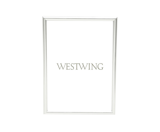Porta-Retrato Basic - Prateado, Prata / Metálico | WestwingNow