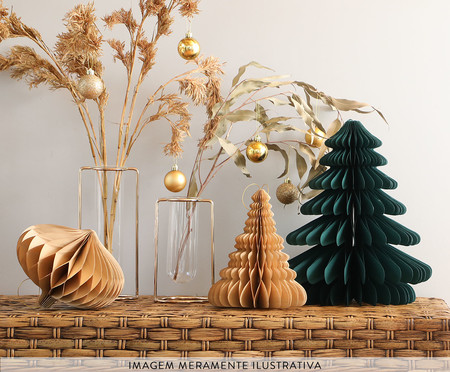 Decorativo Árvore Honeycomb Paul Verde - 31cm | WestwingNow
