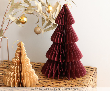 Decorativo Árvore Honeycomb Elsa Petróleo - 32cm | WestwingNow