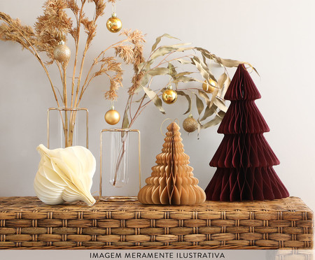 Decorativo Honeycomb Theodora Verde - 12cm | WestwingNow