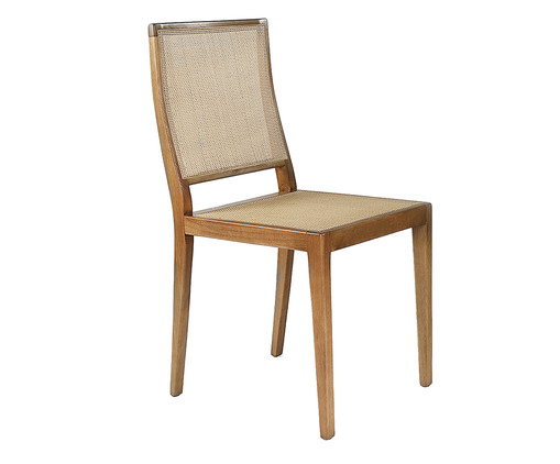 Cadeira em Madeira Maciça Isabel - Natural, Marrom, Colorido | WestwingNow