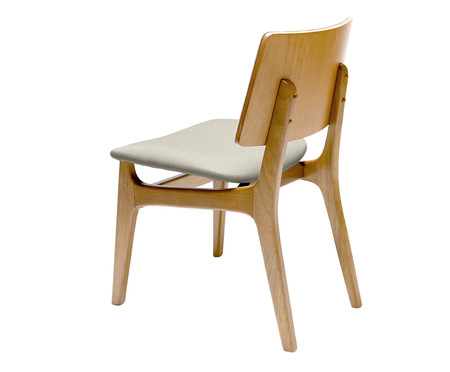 Cadeira Join - Cinza e Natural | WestwingNow
