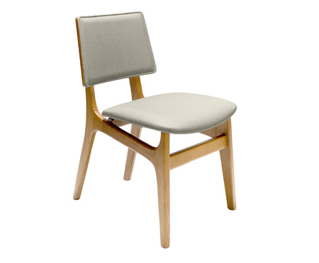 Cadeira Join - Cinza e Natural | WestwingNow
