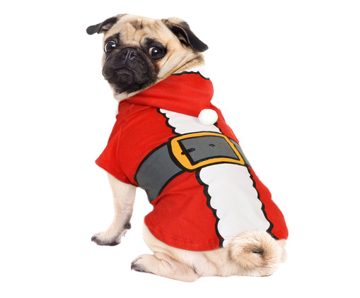 Camiseta de Natal para Cachorro Noel - Vermelha, Vermelho | WestwingNow