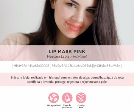 Máscara Labial Lip Pink - 3g | WestwingNow