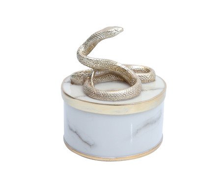 Caixa Decorativa Anguis -Dourado | WestwingNow