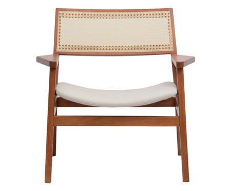 Poltrona com Estofado Sherrie - Natural | Westwing