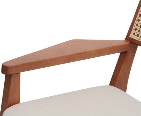 Poltrona com Estofado Sherrie - Natural | Westwing
