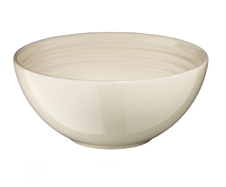 Bowl Redondo em Cerâmica - Crème