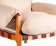 Poltrona Verge - Bege e Natural, Off White | WestwingNow