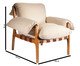 Poltrona Verge - Bege e Natural, Off White | WestwingNow