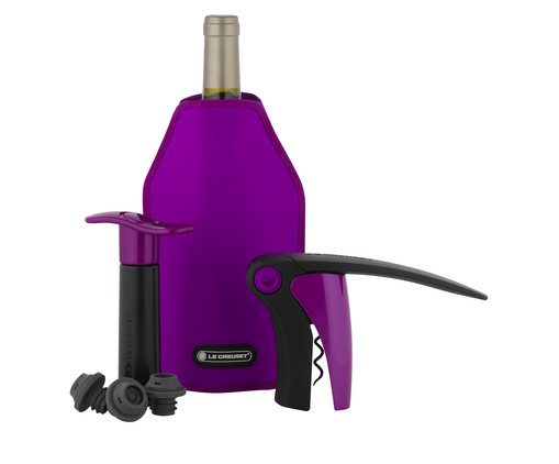 Kit Saca-Rolhas - Purple Shiny, Roxo | WestwingNow