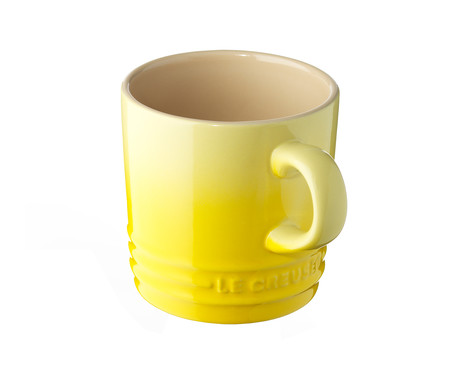 Caneca para Chá em Cerâmica - Amarelo Soleil