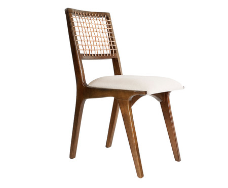 Cadeira de Madeira Verona - Bege | WestwingNow