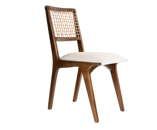 Cadeira de Madeira Verona - Bege, Bege, Madeira, Colorido | WestwingNow