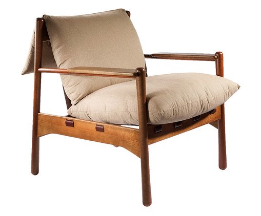 Poltrona Orient - Bege, Bege, Natural | WestwingNow