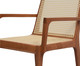 Cadeira com Braços Caymmi - Natural, Branco, Colorido | WestwingNow