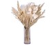 Arranjo de Plantas Secas Bambu, Folha Moeda, Trigo e Aspargos com Vaso, Palha | WestwingNow