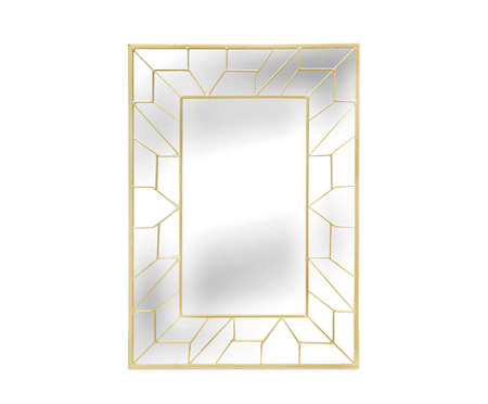 Espelho de Parede Monique Dourado - 50x70cm