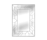 Espelho de Parede Monique Prata - 50x70cm | WestwingNow