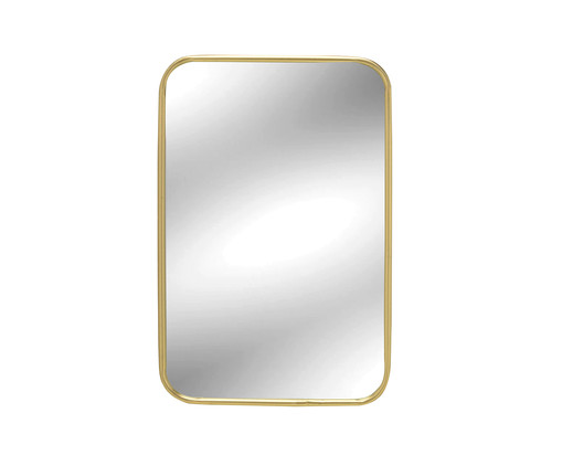 Espelho de Parede Gabriele Dourado - 40x60cm, Dourado | WestwingNow