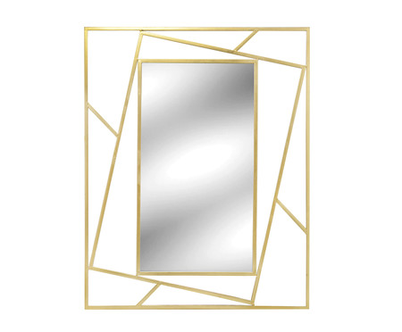 Espelho de Parede Júlio Dourado - 80x100cm