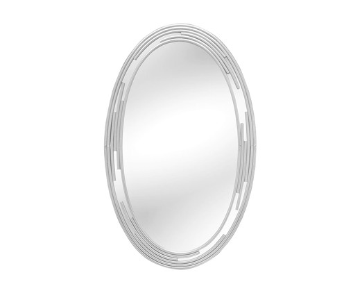 Espelho de Parede Luiza Prata - 53x86xcm, Prata | WestwingNow