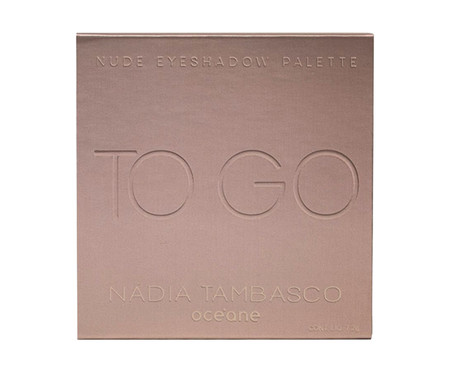 Paleta de Sombras Nádia Tambasco  - To Go Nude | WestwingNow