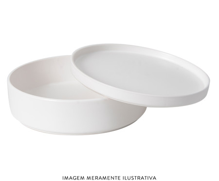 Bowl Empilhável - Branco Matte | WestwingNow