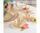 Manteigueira em Cristal Daisy - Âmbar, Âmbar | WestwingNow
