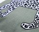 Capa de Almofada Bordada Jaguar Cinza, Colorido | WestwingNow