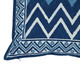Capa de Almofada Mysore - Azul e Branco, Azul e Branco | WestwingNow