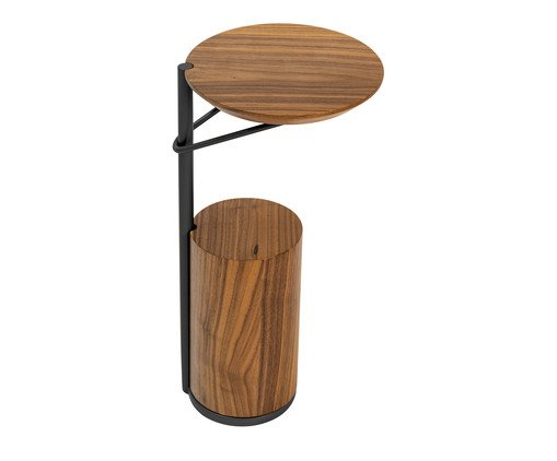 Mesa Lateral Tyr - Natural e Preto, Natural | WestwingNow